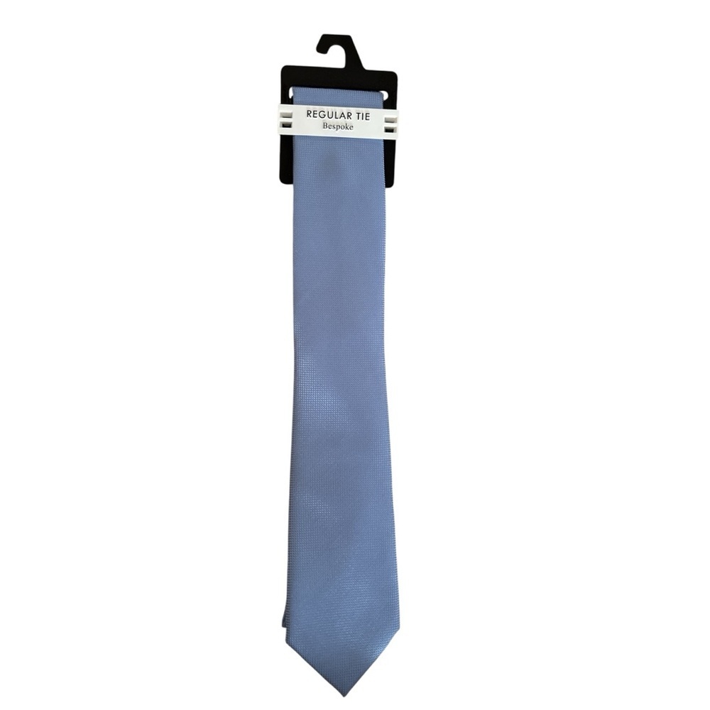 Bespoke Light Blue Men's Tie